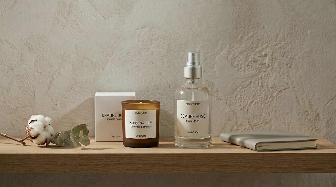 Luxury home fragrance spray